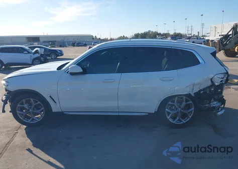 2023 BMW X3 Sdrive30I z USA, uszkodzony, nr VIN 5UX43DP00P9S68928